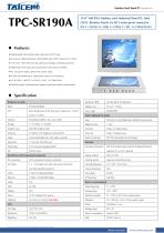 TAICENN/Panel PC/TPC-SR190A-1