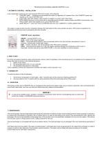 Technical Documentation waterfan HEATER-6