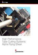 High Performance Tube Cutting Systems Alpha Flying Shear-1