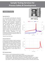 Calorimetry solutions for reactive chemicals and loss prevention - 2