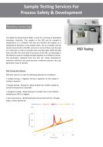 Calorimetry solutions for reactive chemicals and loss prevention - 3