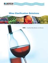 Wine clarification solutions brochure - 1