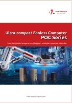 Brochure for 2021 Ultra-Compact Fanless Computer- POC Series - 1