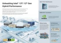 Brochure for 2023 Intel®13th/12th-Gen Embedded & Edge AI Computers - 2