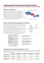 Brochure for Industrial Supercaps Power Backup Module - 2