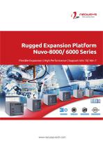 Brochure for Nuvo-8000/6000 Rugged Expansion Box PC - 1