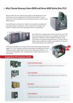 Brochure for Nuvo-8000/6000 Rugged Expansion Box PC - 2