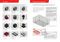Simultaneous length and angle measurement with the Triple beam laser interferometer SP 5000 TR-10