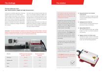Simultaneous length and angle measurement with the Triple beam laser interferometer SP 5000 TR-4