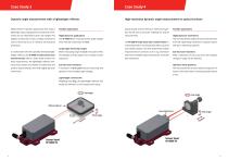 Simultaneous length and angle measurement with the Triple beam laser interferometer SP 5000 TR-7