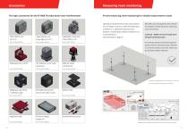 Simultaneous length and angle measurement with the Triple beam laser interferometer SP 5000 TR-10
