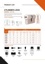 Catalogues Cylinder Locks - 11