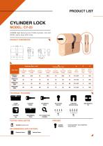 Catalogues Cylinder Locks - 14