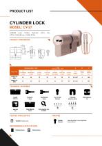 Catalogues Cylinder Locks - 15