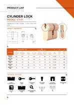 Catalogues Cylinder Locks - 3