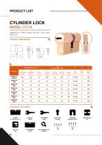 Catalogues Cylinder Locks - 9