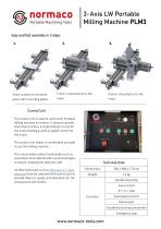 3-Axis portable milling machine - 3