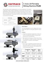 3-Axis portable milling machine - 4