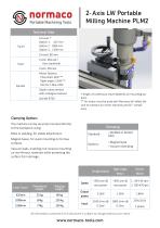 Lightweight Portable 2-Axis Milling Machine - 3