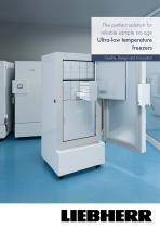 Ultra-low temperature freezers - 1