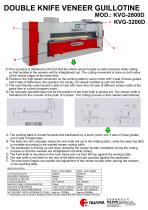 DOUBLE KNIFE VENEER GUILLOTINE-1