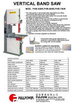 VERTICAL BAND SAW-1