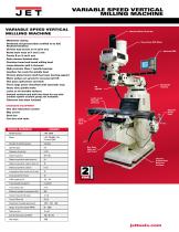 Variable Speed Vertical Milling Machine - 2