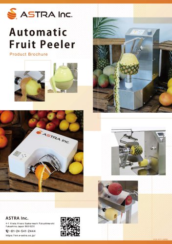 Automatic Fruit Peeler
