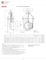 14"-66" Series 2500 Resilient Wedge Gate Valve - 4