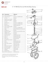 14"-66" Series 2500 Resilient Wedge Gate Valve - 8