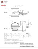 16"-60" Series 2500 Resilient Wedge Gate Valve With Flex-Ring Ends - 12