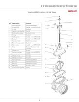 16"-60" Series 2500 Resilient Wedge Gate Valve With Flex-Ring Ends - 5