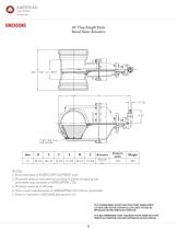 16"-60" Series 2500 Resilient Wedge Gate Valve With Flex-Ring Ends - 6