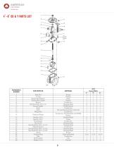 2"-12" Series 2500 Resilient Wedge Gate Valve - 10