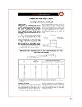 AMERICAN Restrained Joint Pipe - 6