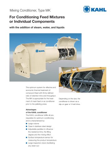 Crushing Roller Mill for Economic Crushing of Cereals, Legumes, Oilseeds  and Feed Mixtures - AMANDUS KAHL - PDF Catalogs, Technical Documentation