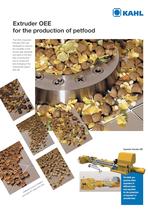 Extruder OEE for the production of petfood-1
