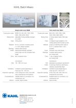 KAHL Batch Mixers - AMANDUS KAHL - PDF Catalogs | Technical ...