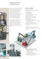 Process technology for economic compacting by means of pelleting-3