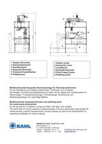 Small-Scale Plant for the production of pellets, expanded product, or crumbles -2