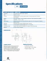 EHG Gas Powered Burners - 2