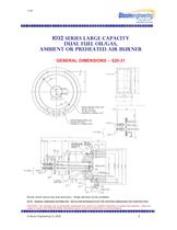 1032 SERIES LARGE CAPACITY DUAL FUEL OIL/GAS, AMBIENT OR PREHEATED AIR BURNER-2