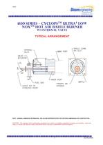 1630 SERIES ? CYCLOPSTM ULTRA4 LOW NOXTM HOT AIR BAFFLE BURNER NON-FERROUS APPLICATIONS-7