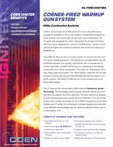 Corner-Fired Warmup Gun System - 1