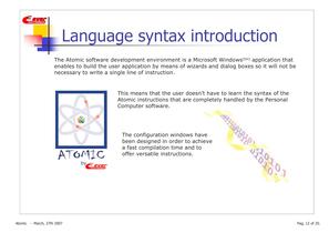 ATOMIC Environment Introduction - 12