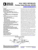 AD4002/AD4006/AD4010: 18-Bit, 2 MSPS/1 MSPS/500 kSPS, Precision, Pseudo Differential, SAR ADCs Data Sheet (Rev. 0) - 1