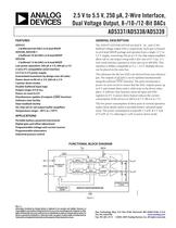AD5337: 2.5 V to 5.5 V, 250 µA, 2-Wire Interface, Dual Voltage Output, 8-Bit DACs - 1