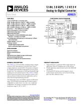 AD9625: 12-Bit 2.0 GSPS, 1.3 V/2.5 V Analog-to-Digital Converted - 1