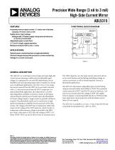 ADL5315: Precision Wide-Range (3 nA - 3 mA) High-Side Current Mirror Data Sheet (Rev. 0) - 1