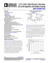 ADP2165/ADP2166: 5.5 V, 5A/6A, High Efficiency, Step-Down DC-to-DC Regulators with Output Tracking Data Sheet - 1